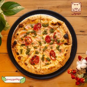 پیتزا بوقلمون پستو
